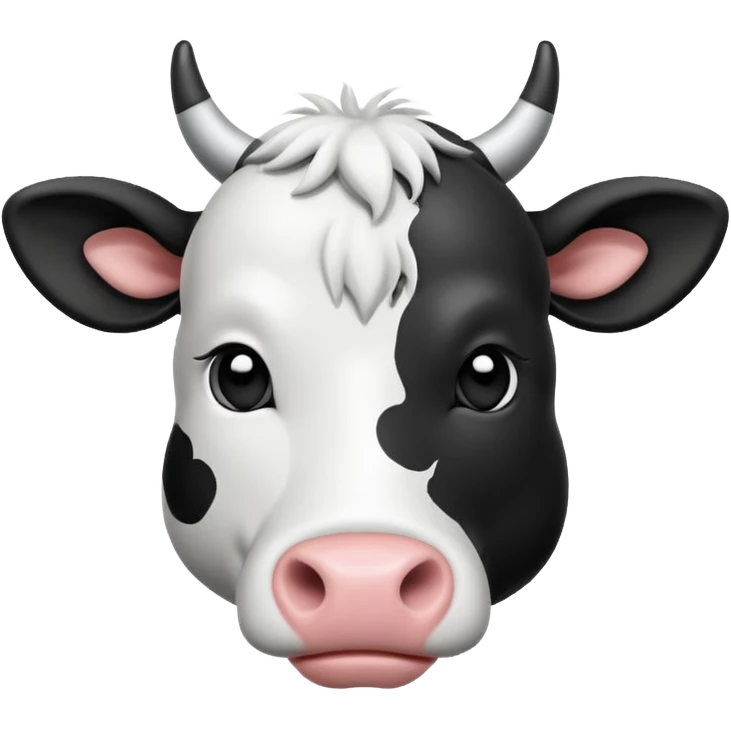 Emo cow emoji