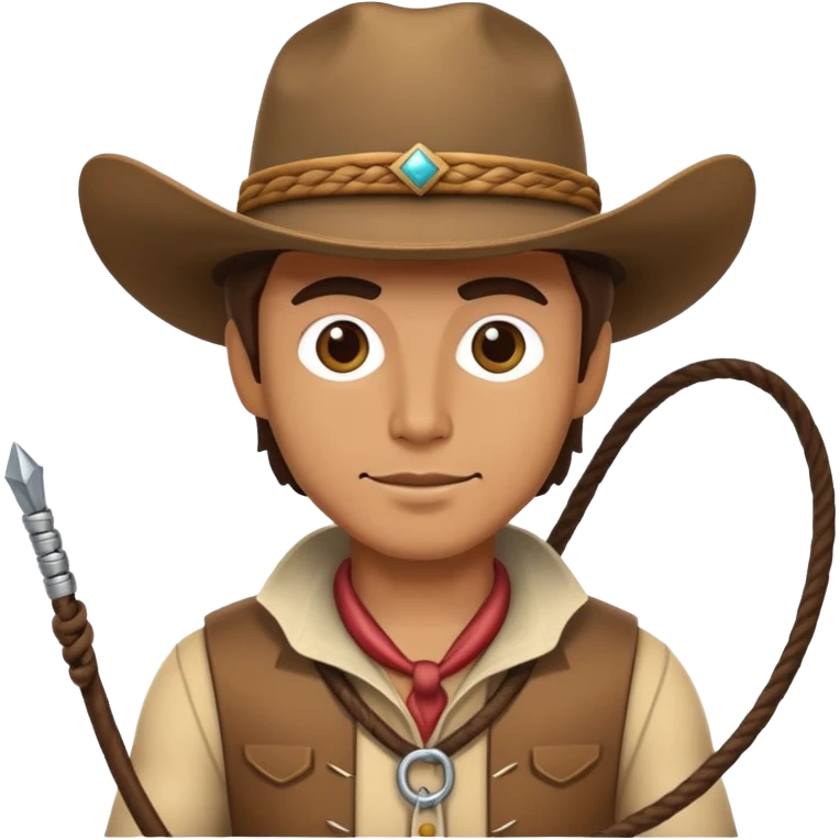 cowboy with lasso emoji