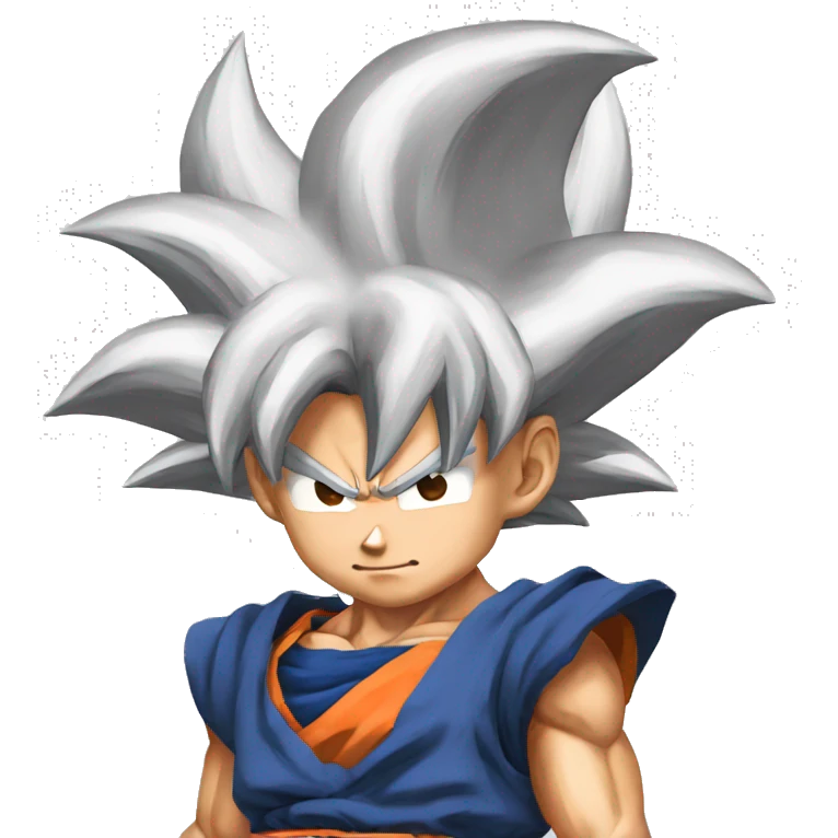 Goku ultra instinto emoji