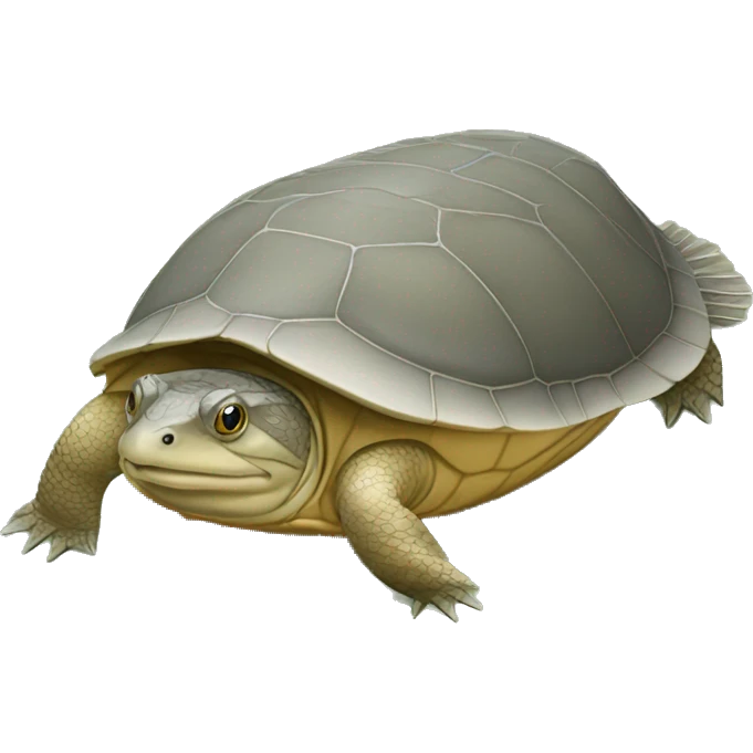 Spiny Softshell turtle emoji
