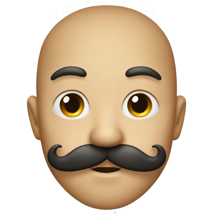 mustache emoji