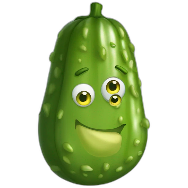 green-pickle emoji