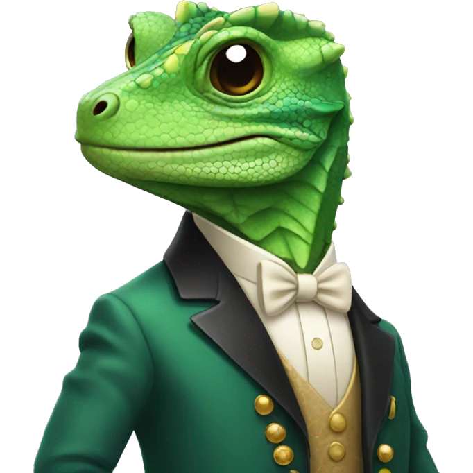 Fancy lizard  emoji