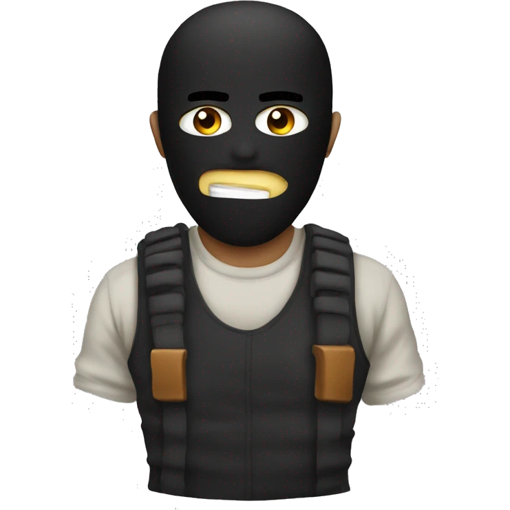 The robber emoji emoji