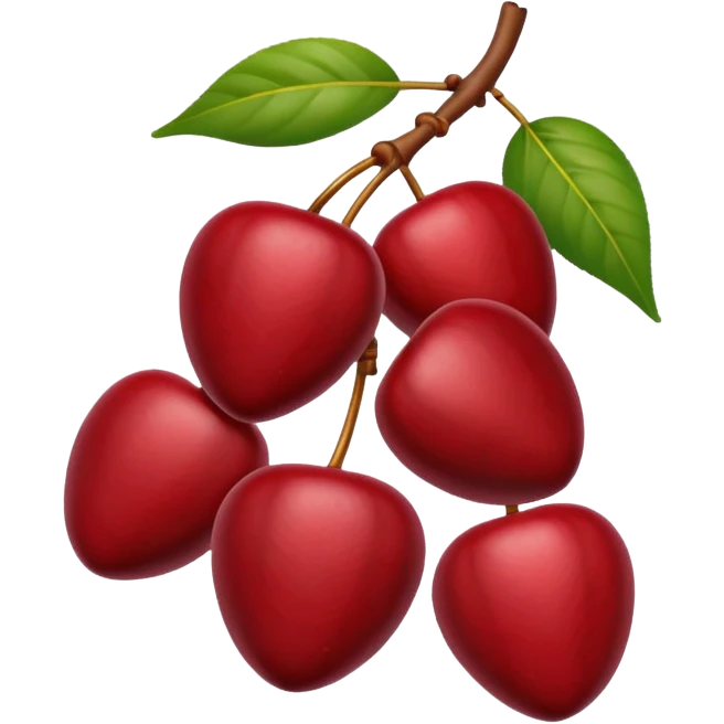 wind blowing over coffee cherries emoji