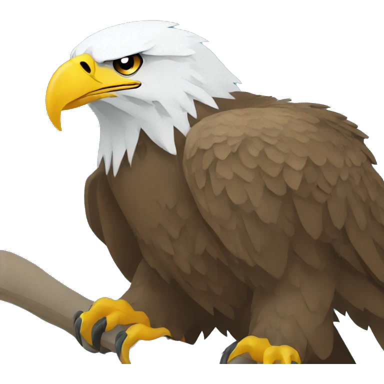 kazakh eagle from flag icon emoji