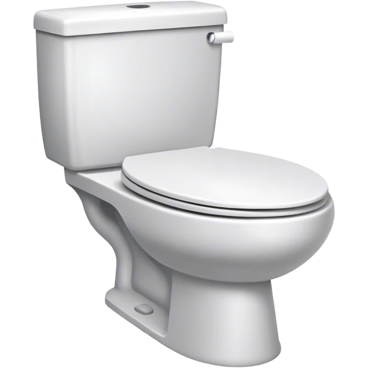 toilet in bathroom emoji