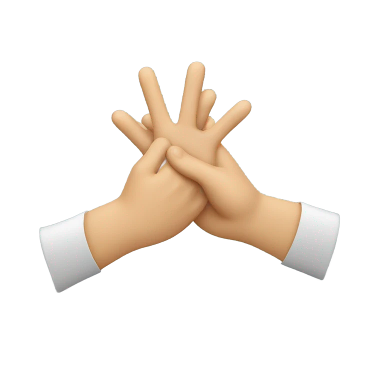 Hi five  emoji