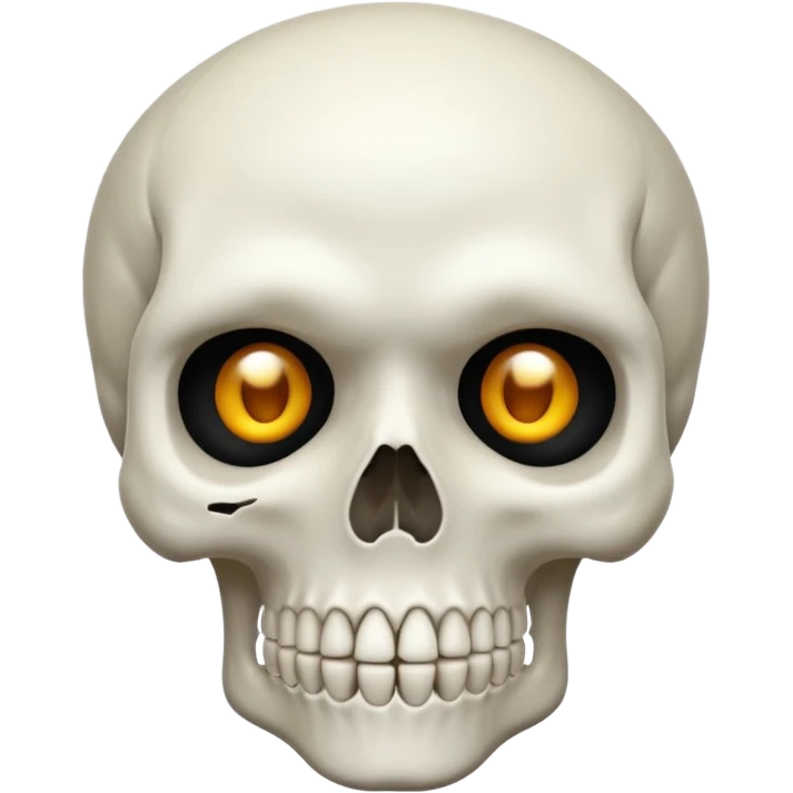Skull face emoji