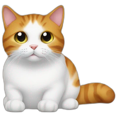 Cat did poop on carpet emoji