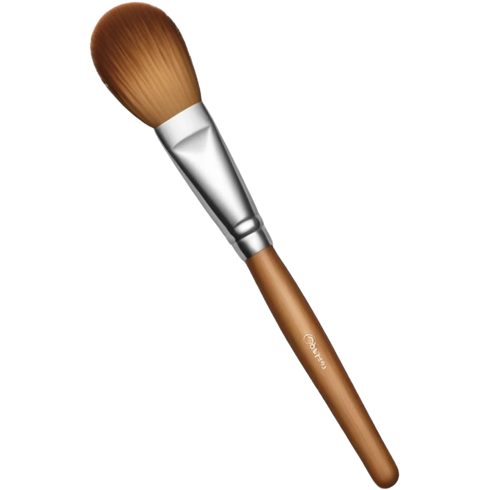 Pincel de maquiagem emoji