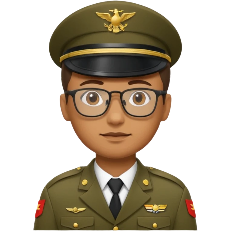 soldier with glasses emoji