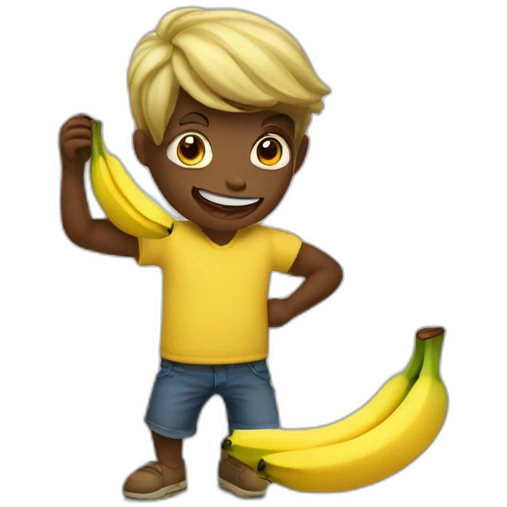 banana eater emoji