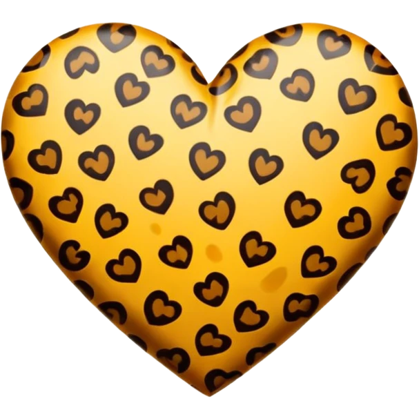 قلب پلنگی emoji