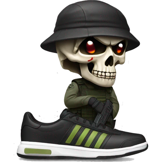 adidas skull soldier emoji