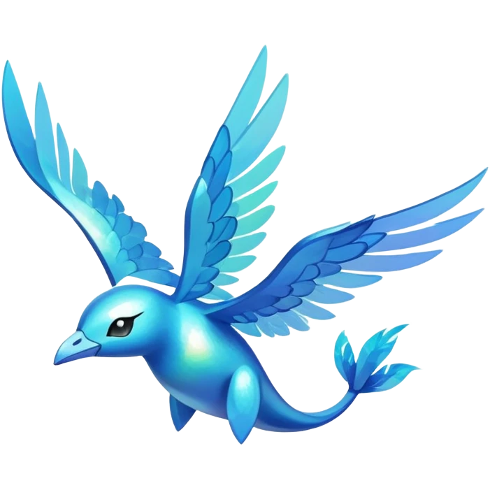 Elemental Flying-type-Water-type natural Pokémon-Fakémon-creature emoji