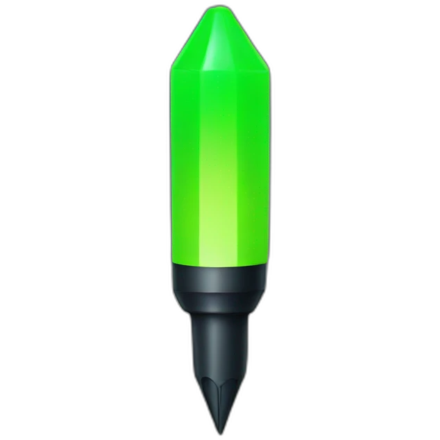 green highlighter emoji