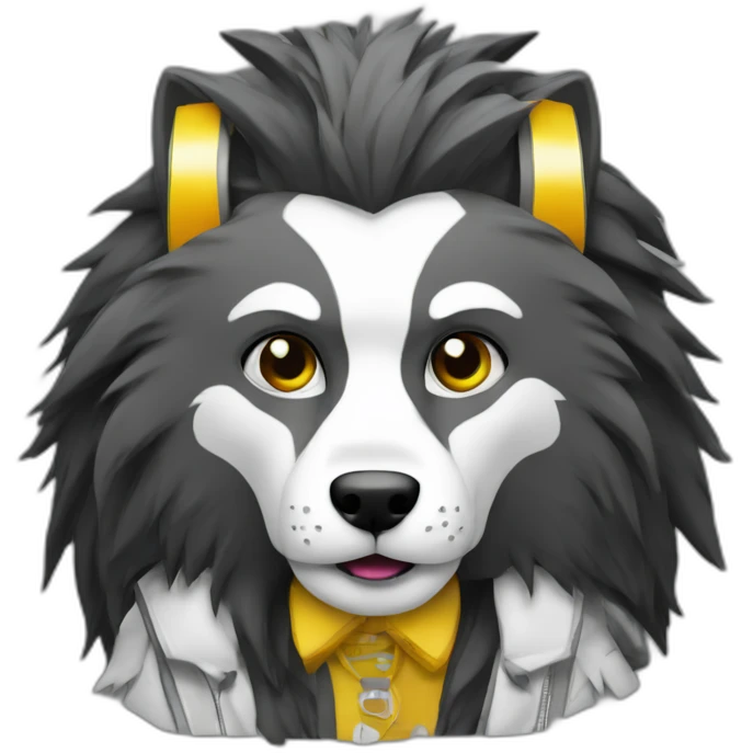 Lobo dj emoji