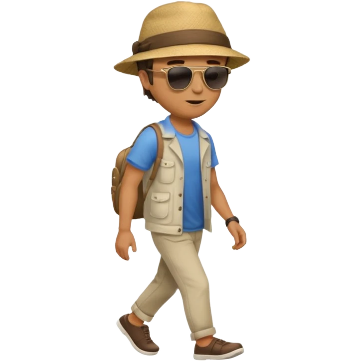 un homme qui marche emoji