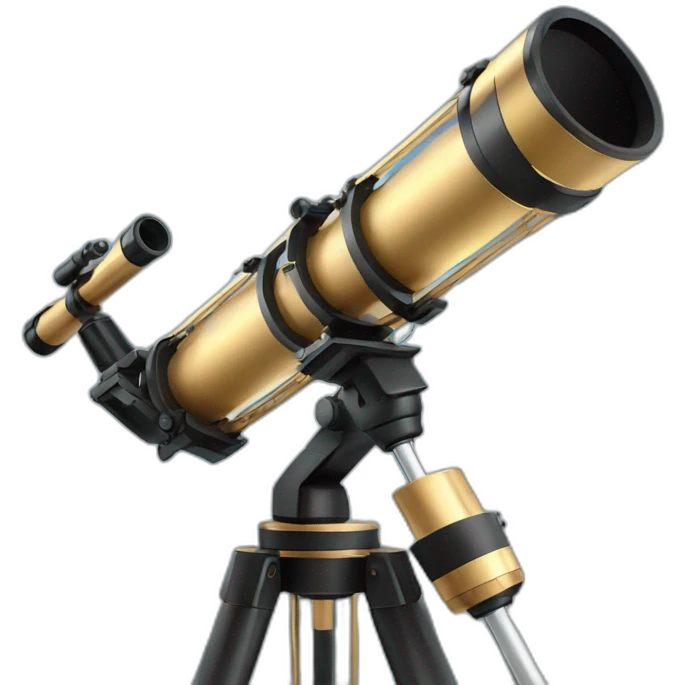 refractor telescope emoji