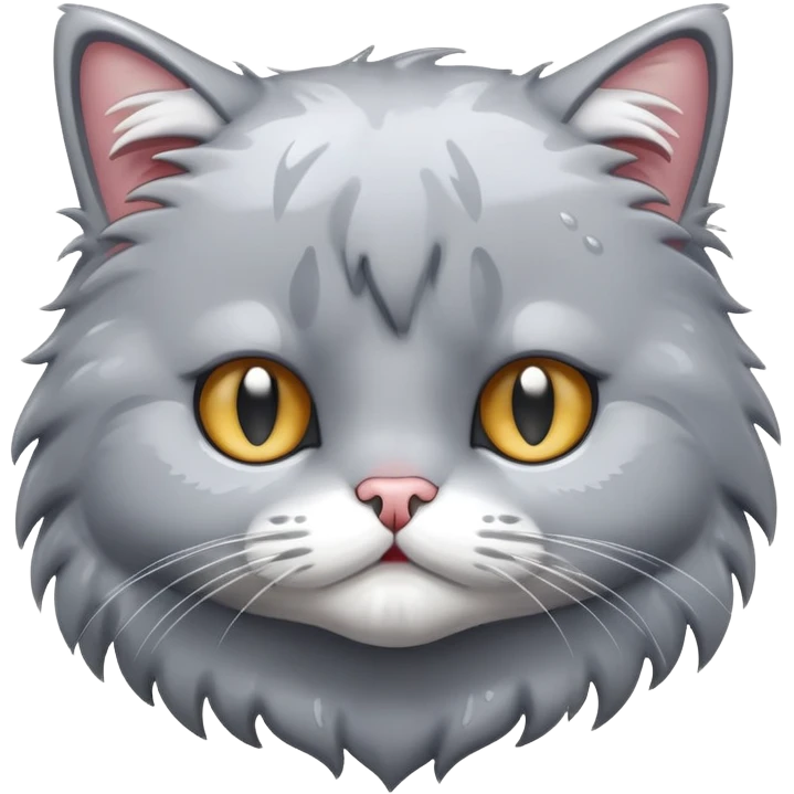 Wet kitty emoji