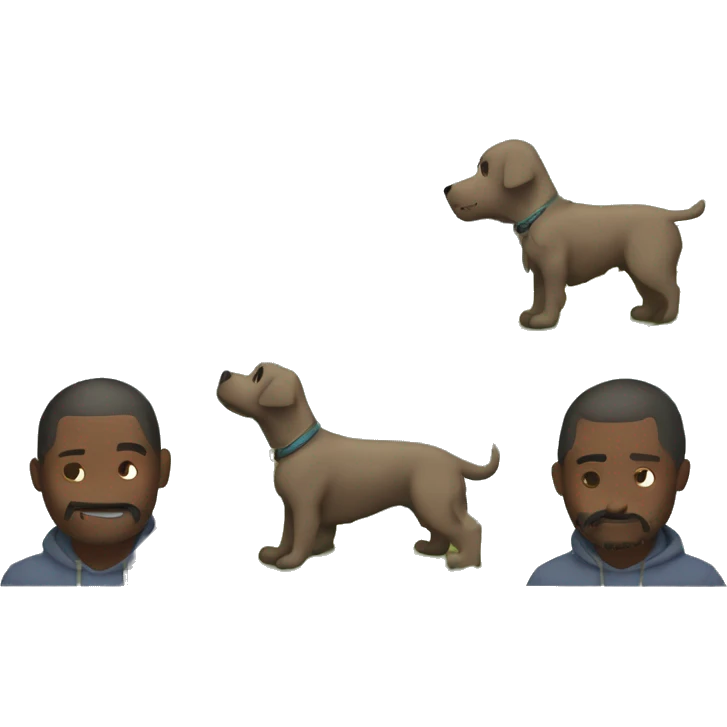 Now that the dog is clean the gravity is not strong enough to hold it down so it begins to float to town. He can now see the town below him.  emoji