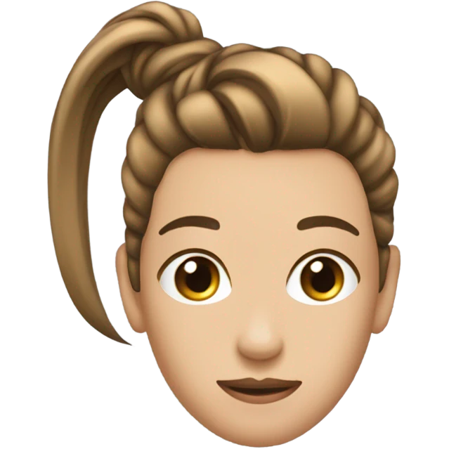 Slick back  emoji