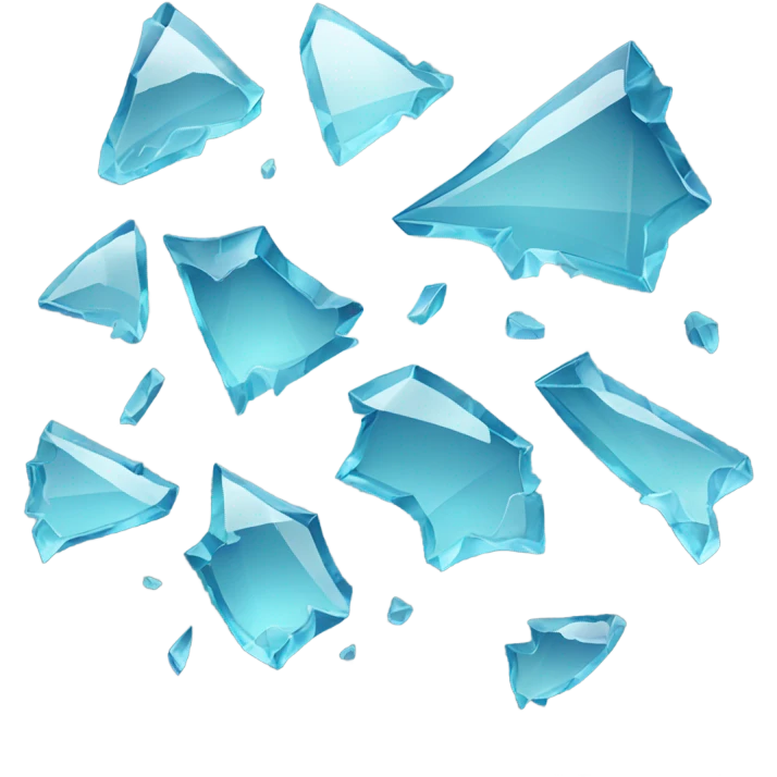 Broken glass emoji