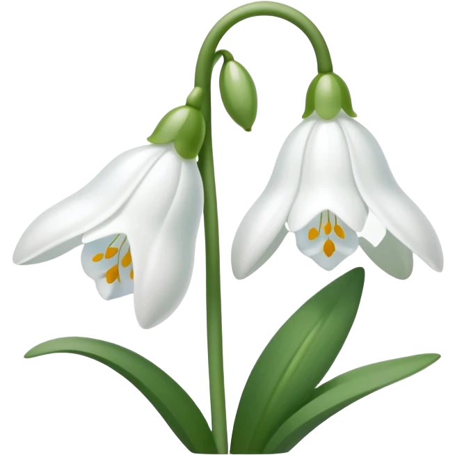 Snowdrop  emoji