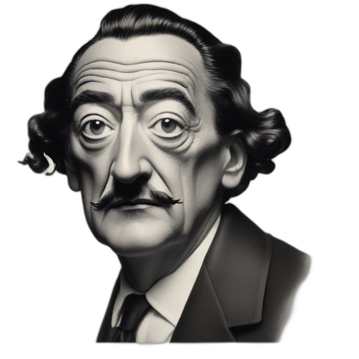 Realist salvador dalí emoji