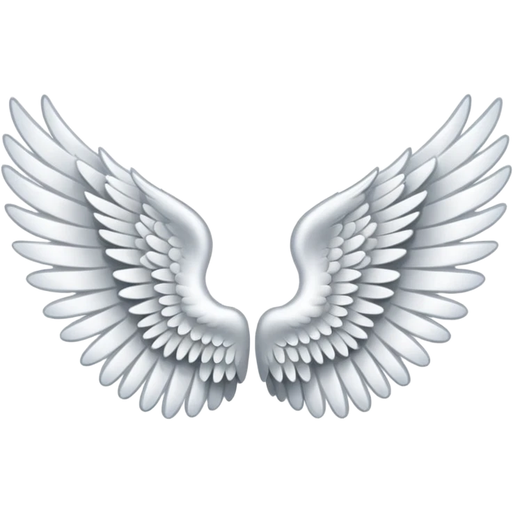 Angle wings emoji