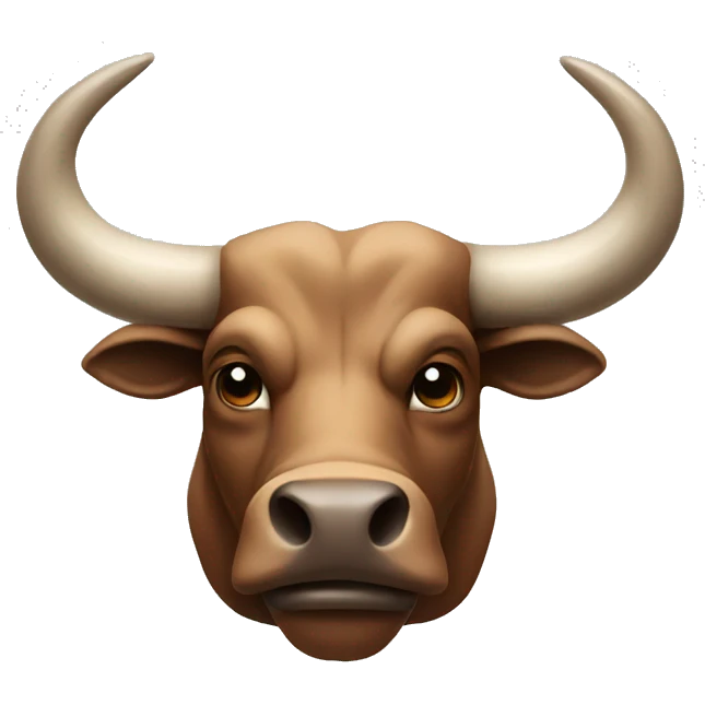 Bull head  emoji