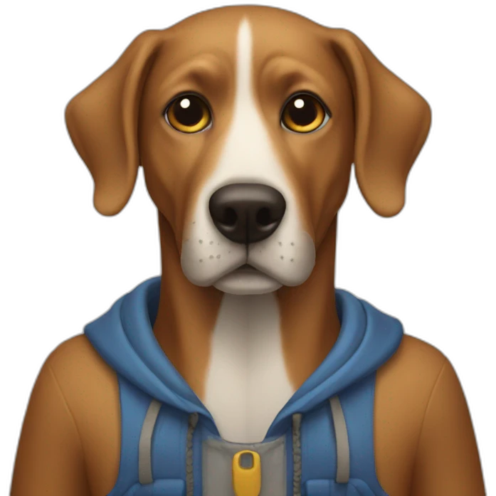 dog man emoji