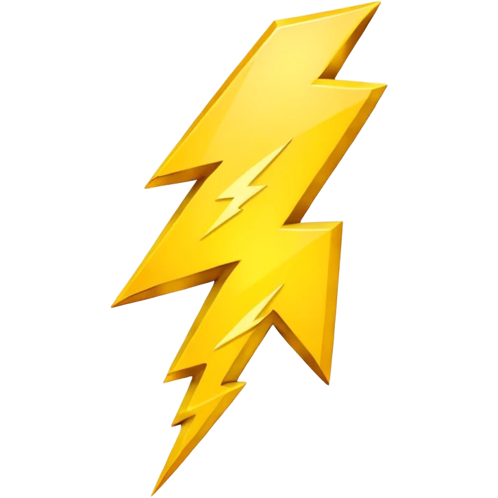make lightning emoji emoji