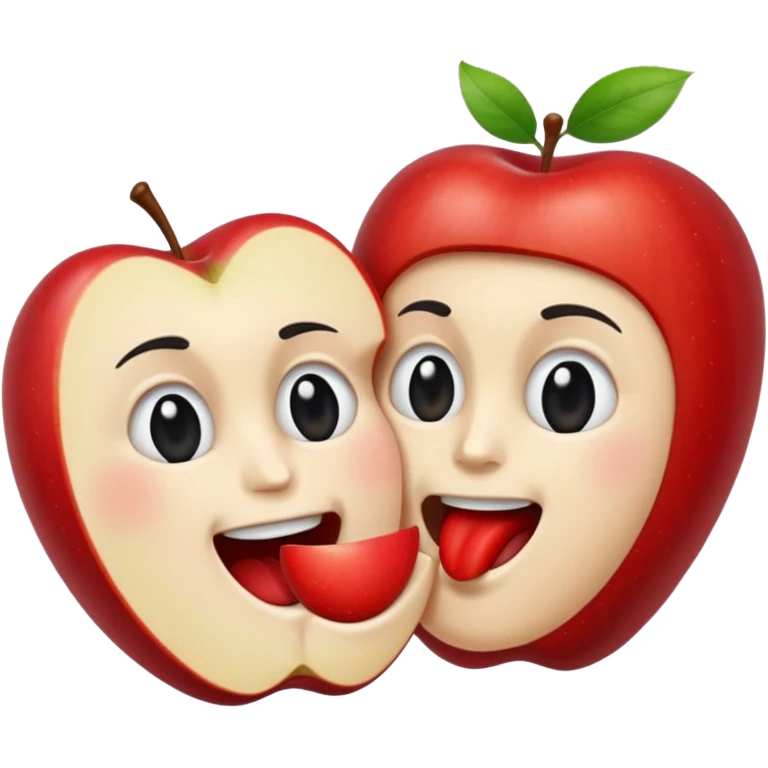 сделай картинки где один рот ест а другой рот не ест и перечеркнут это нужно чтобы обозначить съедобное несъедобное  emoji