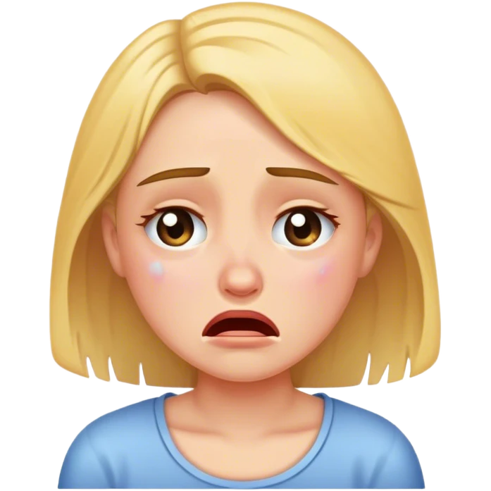 Heulendes mädchen  emoji