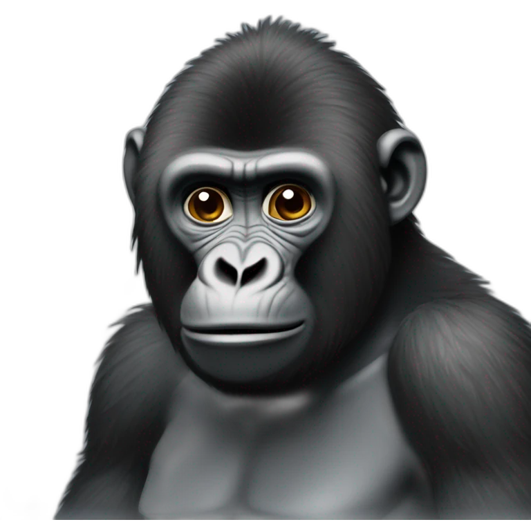 gorrila on a pc emoji