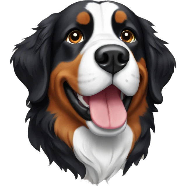 Bernese montain dog emoji
