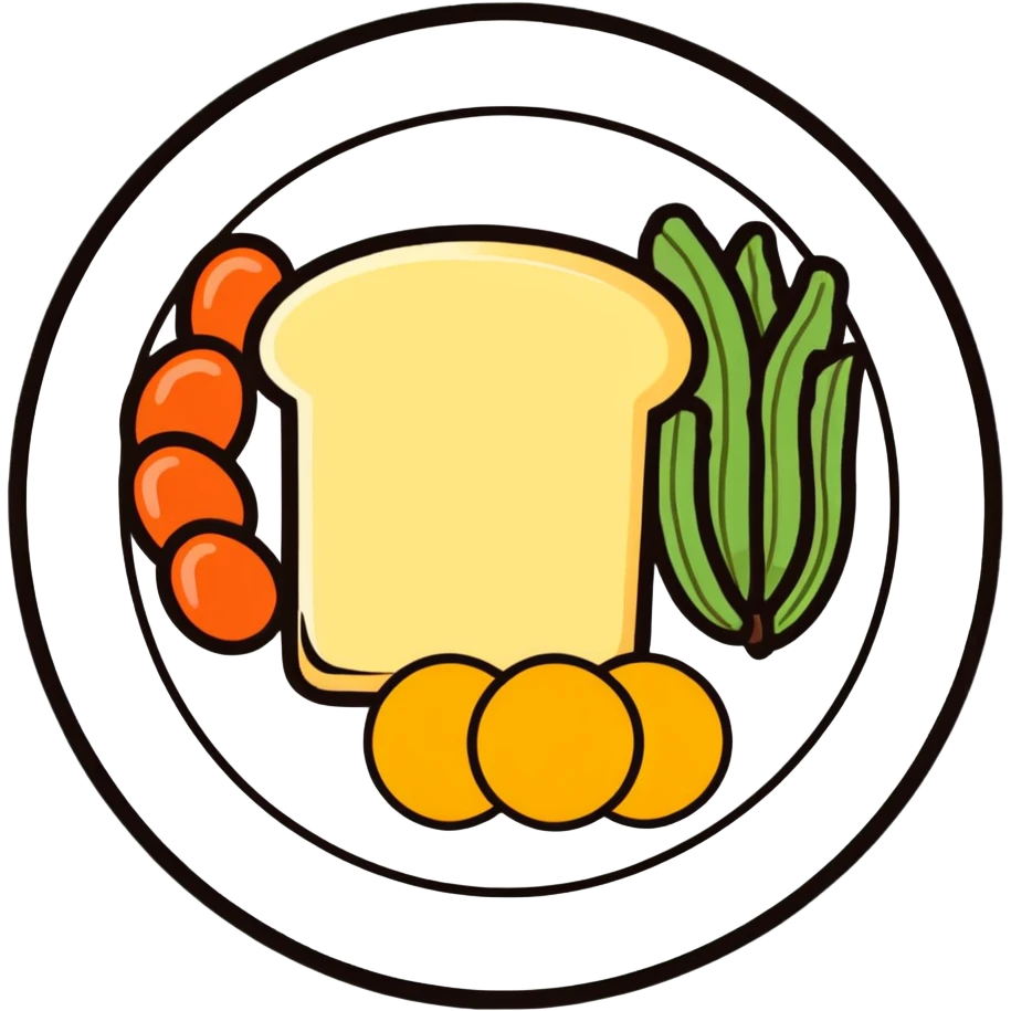 Plate of food emoji