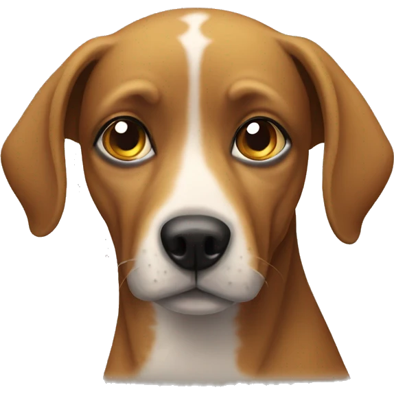 One eyed dog emoji