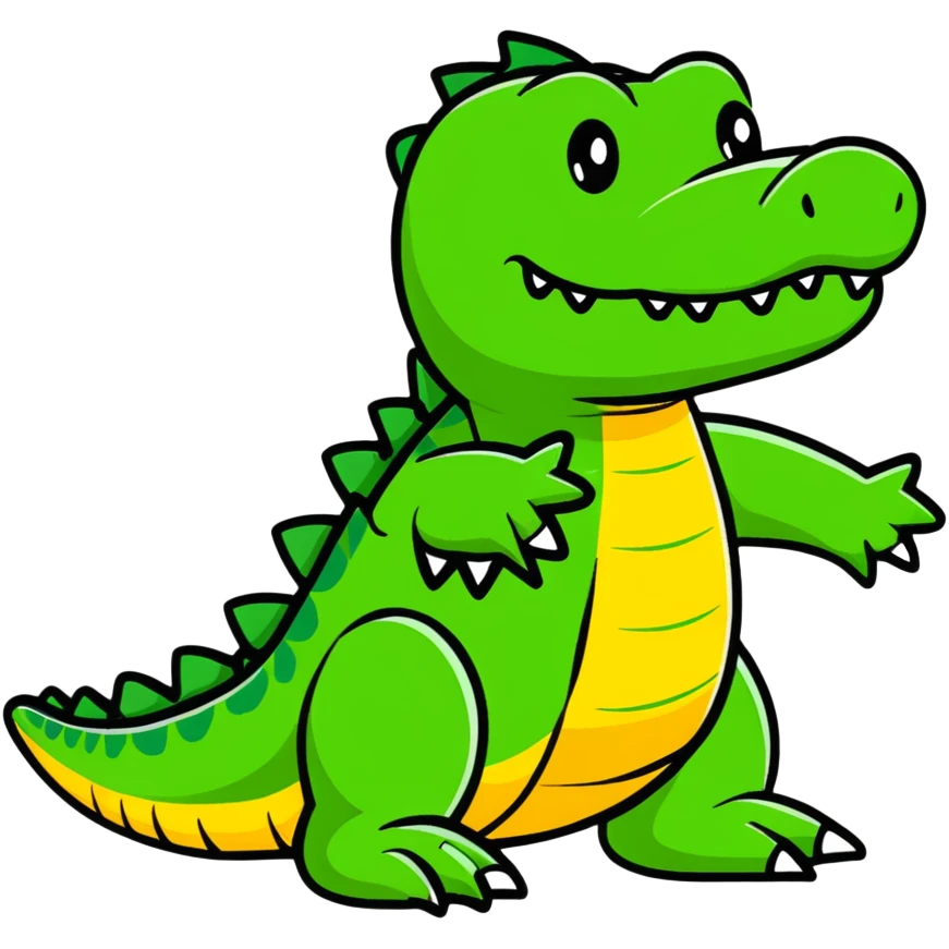 Borbadrilo crocodilo emoji