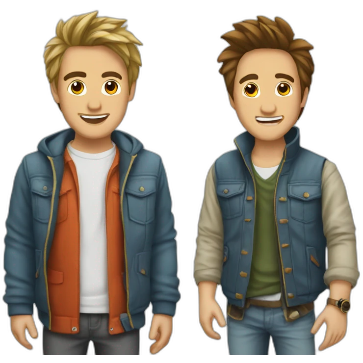 Mcfly et Carlito emoji