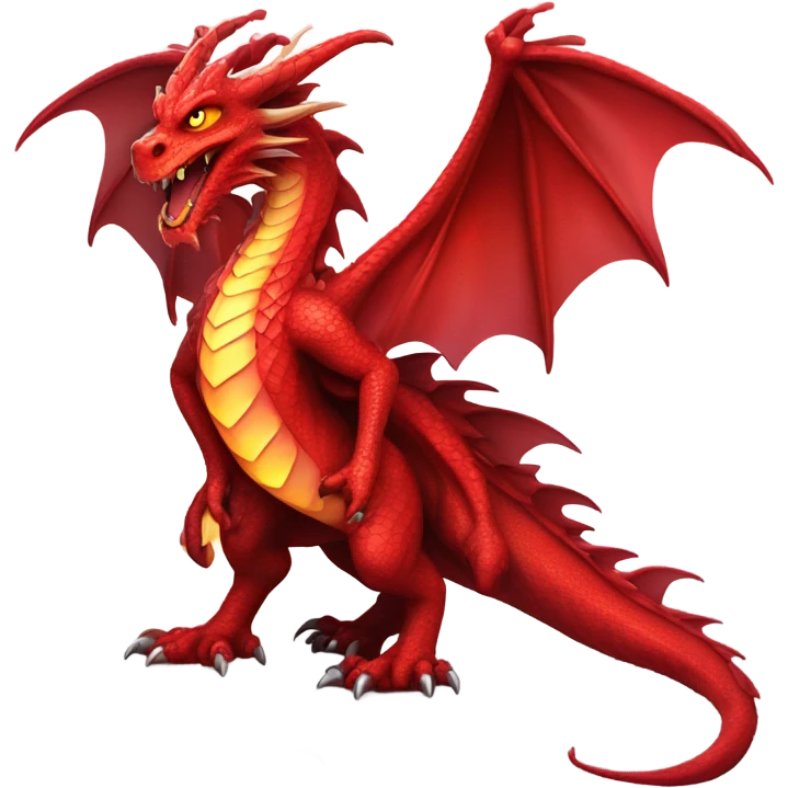 Red dragon emoji