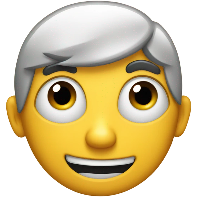 Emoji staring out corner of eye emoji