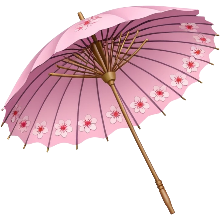 A cute Sakura parasol  emoji
