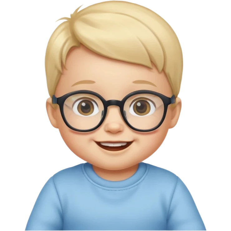 glasses baby emoji