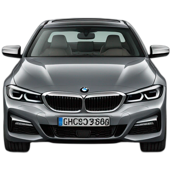 BMW g30 grey emoji