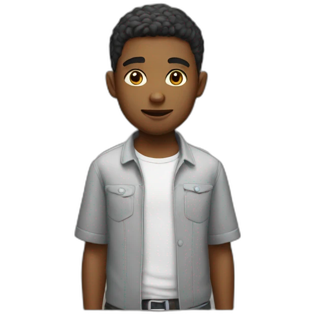 boy with game issues emoji