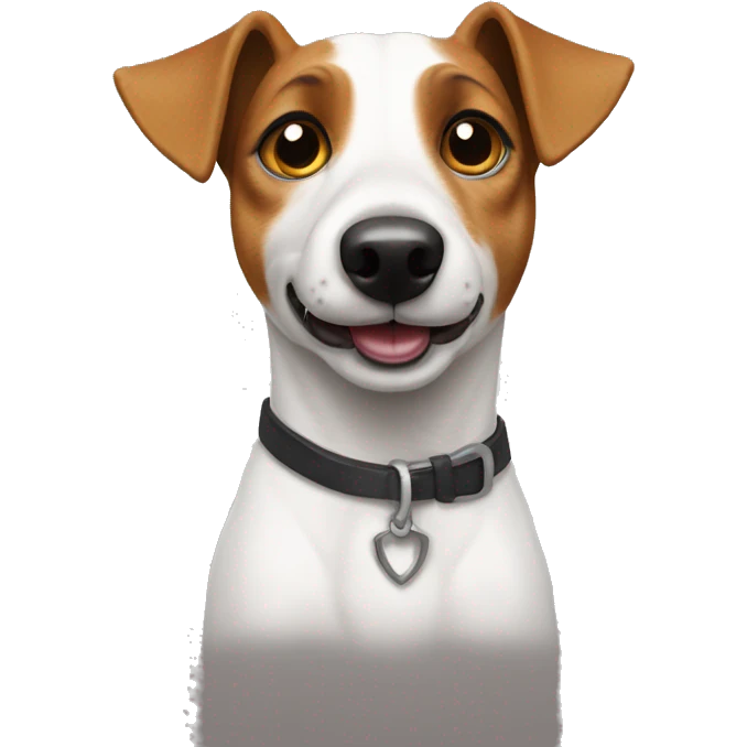 jack russel terrier dog emoji