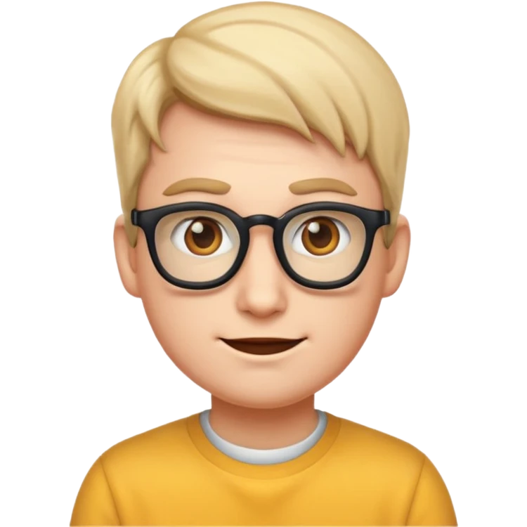 Emoji nerd emoji